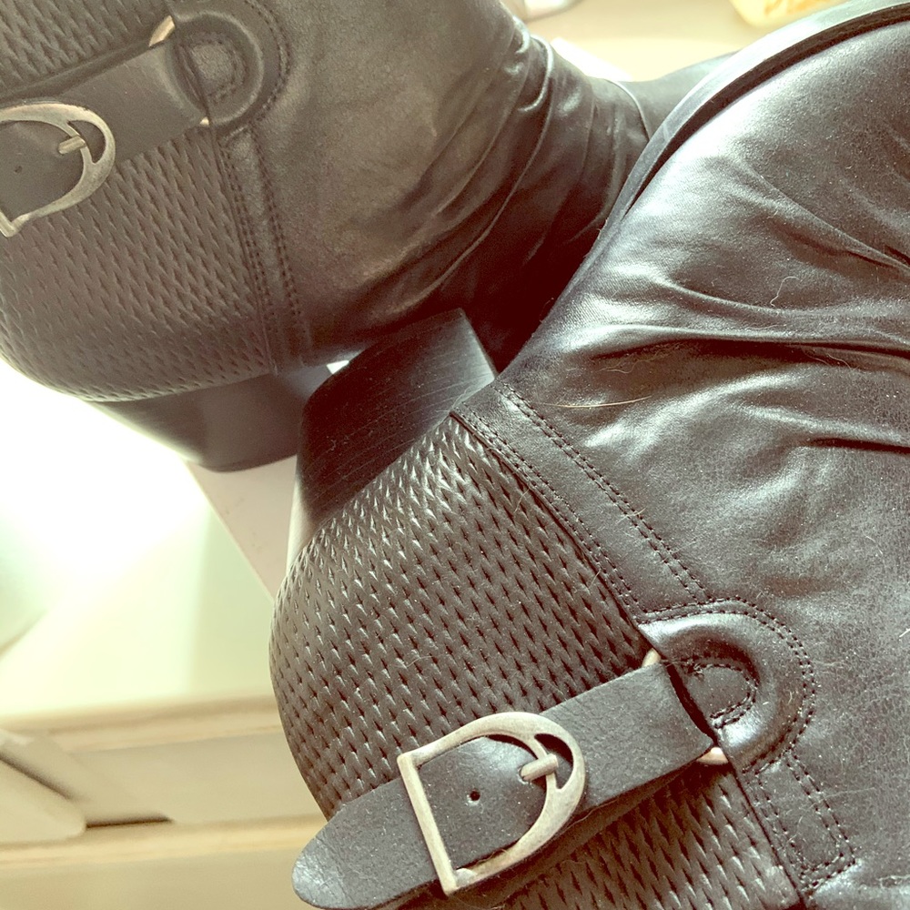 Boots with a heel